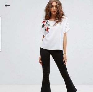 Floral Embroidered Blouse